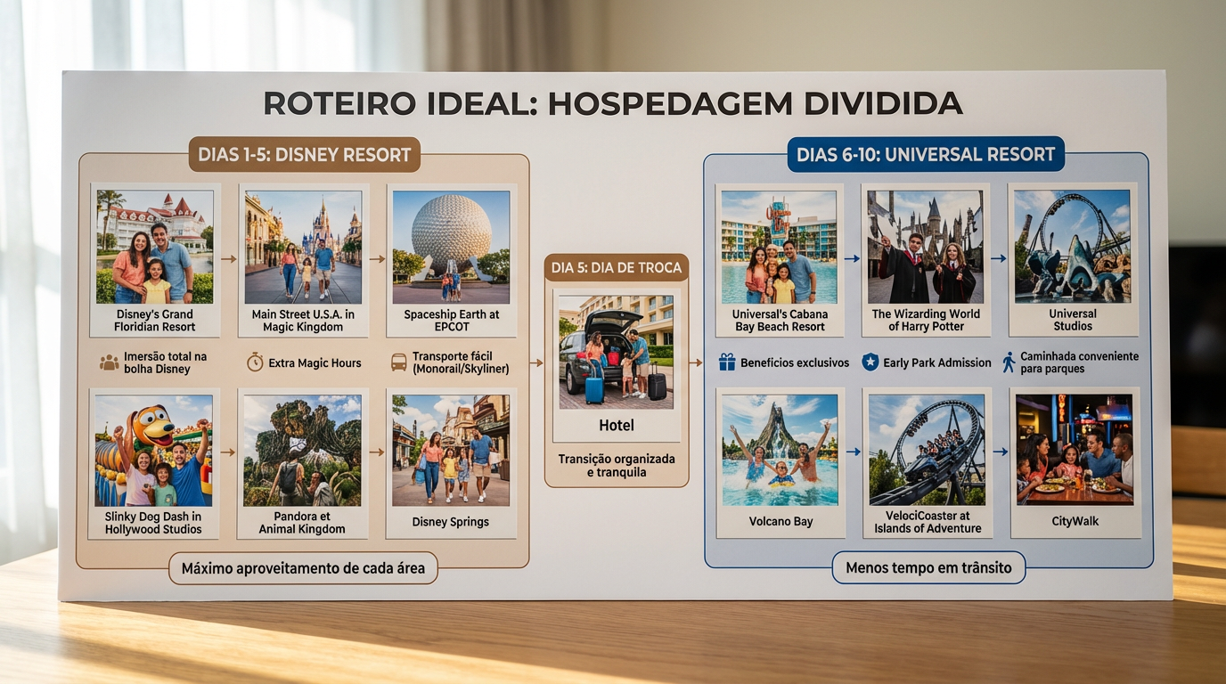 Dividir Hospedagem em Orlando